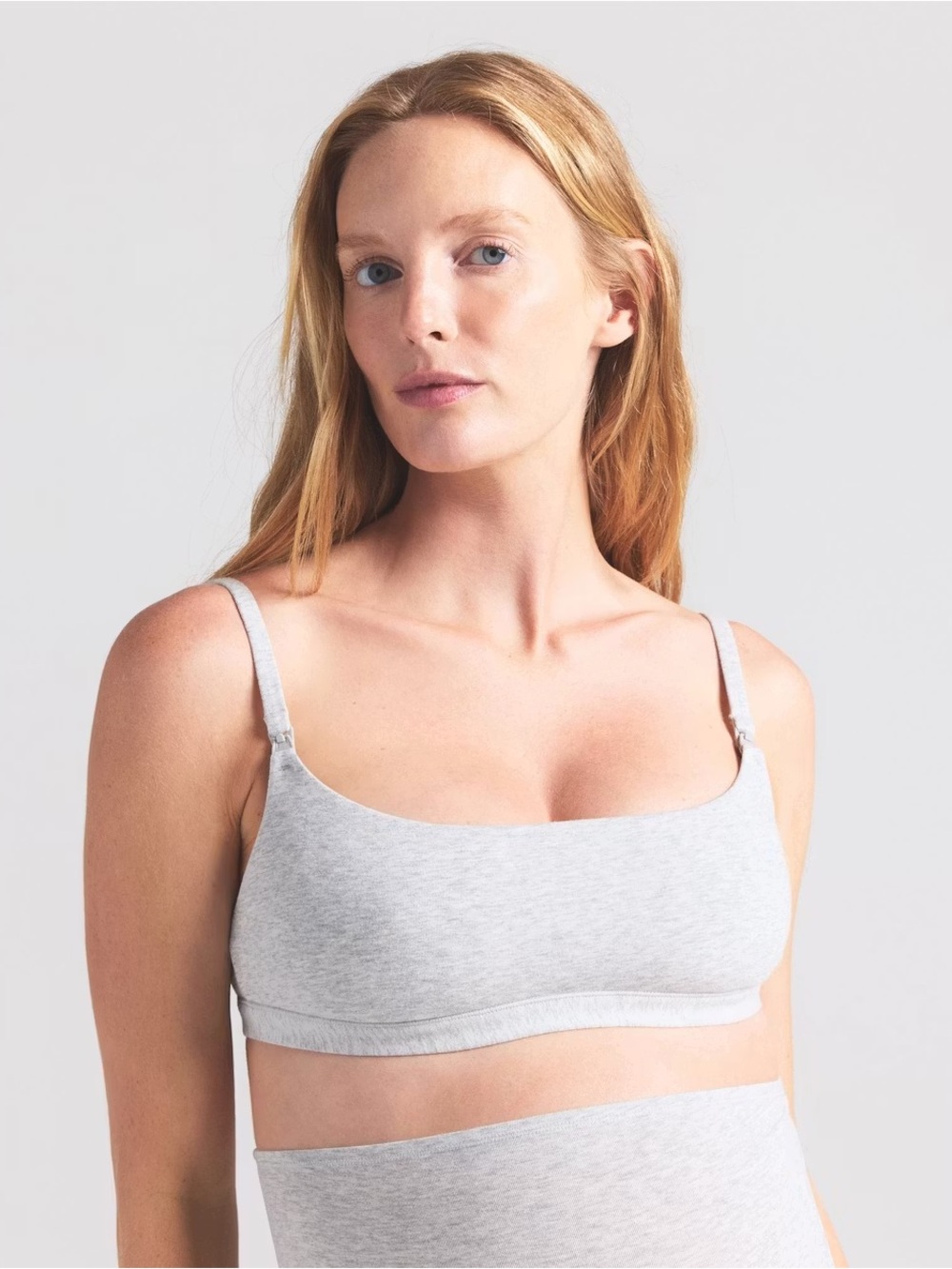 SKIMS Maternity Nursing Scoop Bralette
